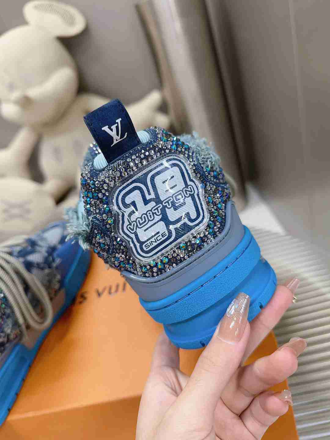 Louis Vuitton Stake Trainer Blue