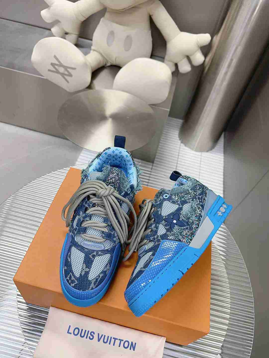 Louis Vuitton Stake Trainer Blue