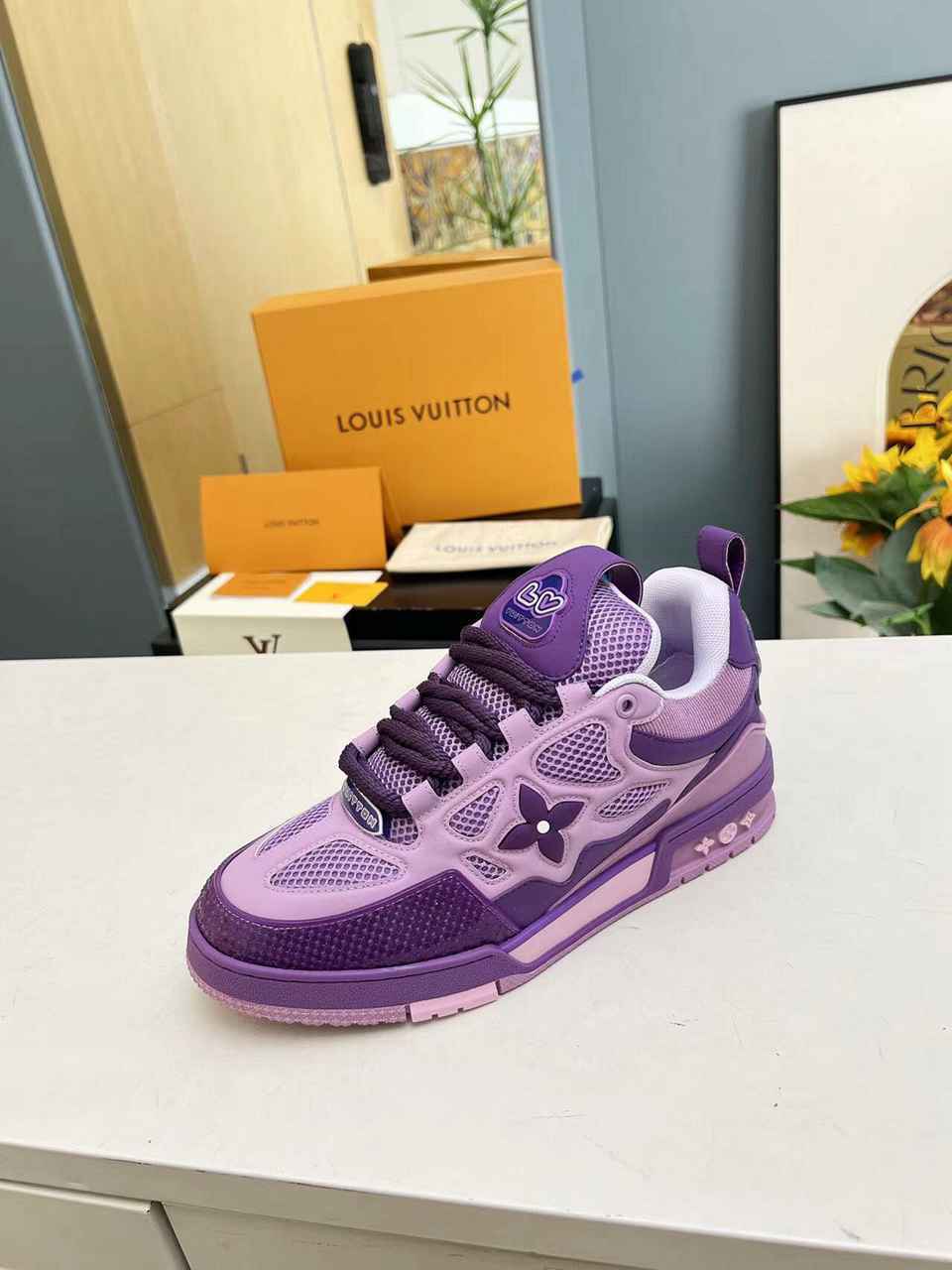Louis Vuitton Stake Purple