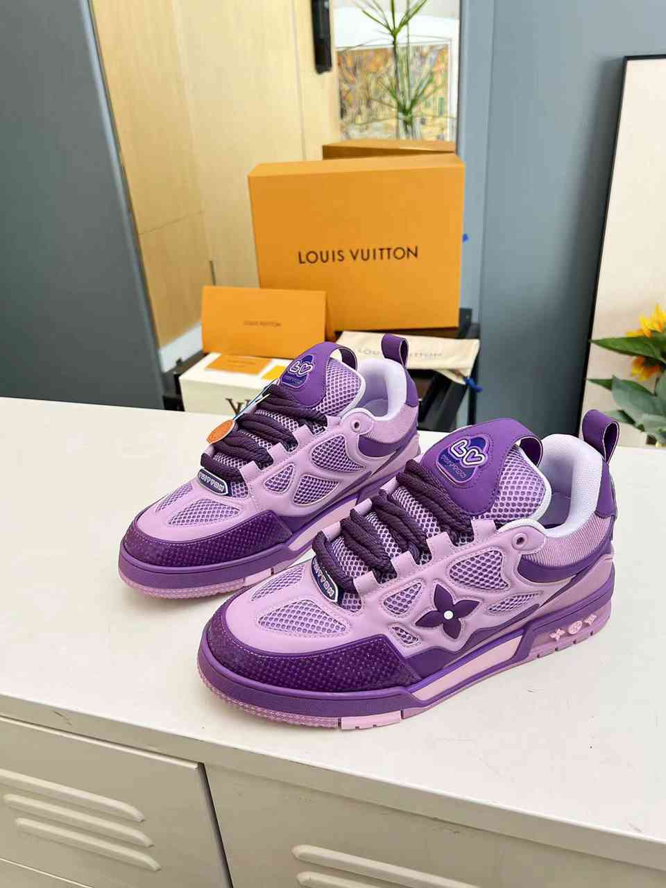 Louis Vuitton Stake Purple
