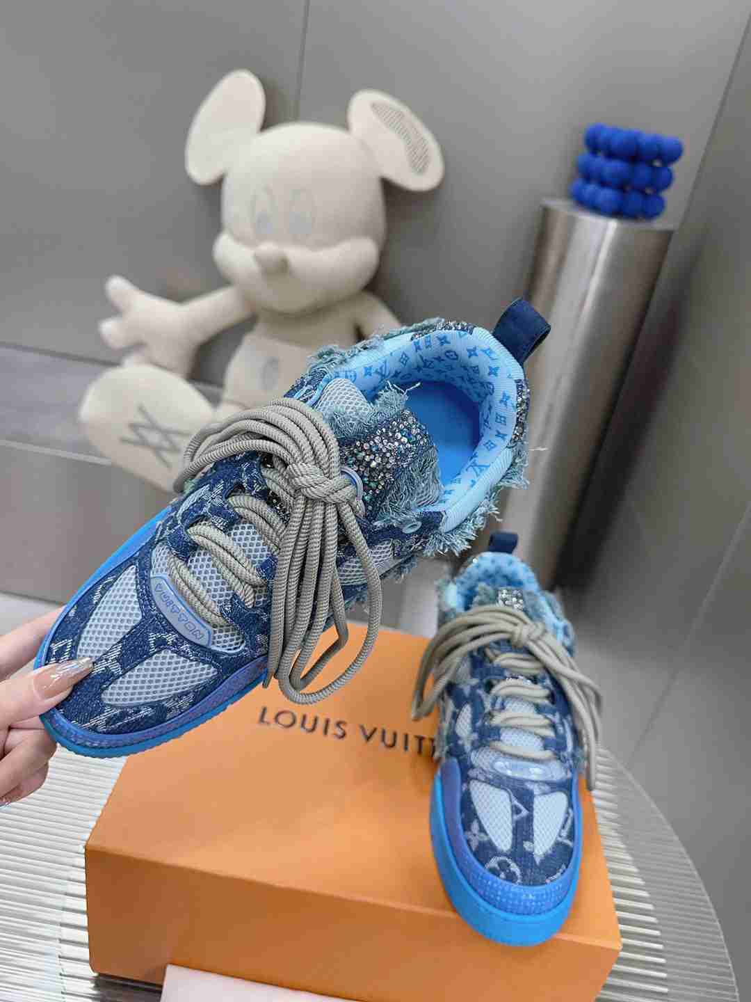 Louis Vuitton Stake Trainer Blue