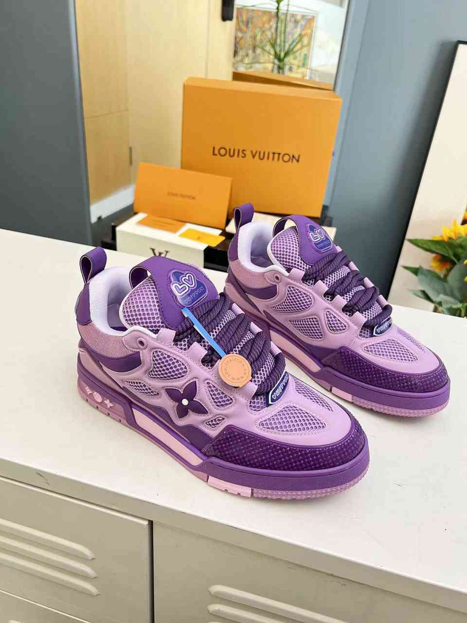 Louis Vuitton Stake Purple
