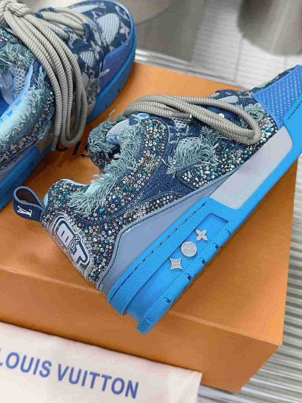 Louis Vuitton Stake Trainer Blue