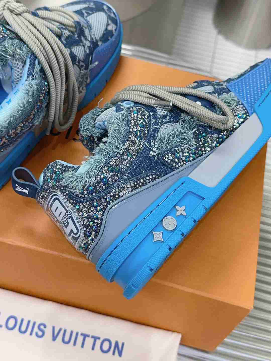 Louis Vuitton Stake Trainer Blue